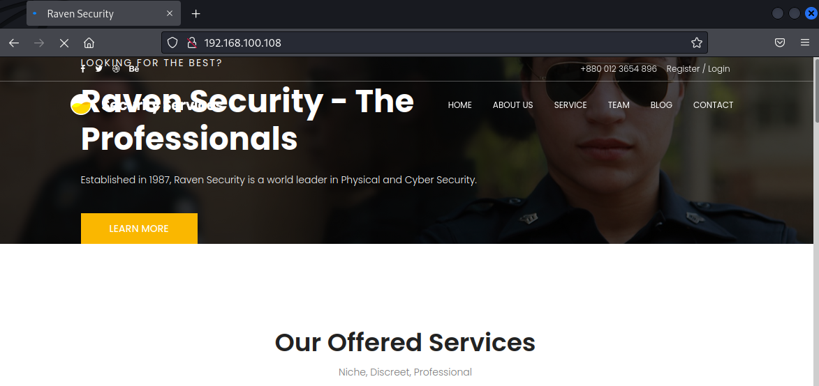 Vulnhub靶机：Raven2